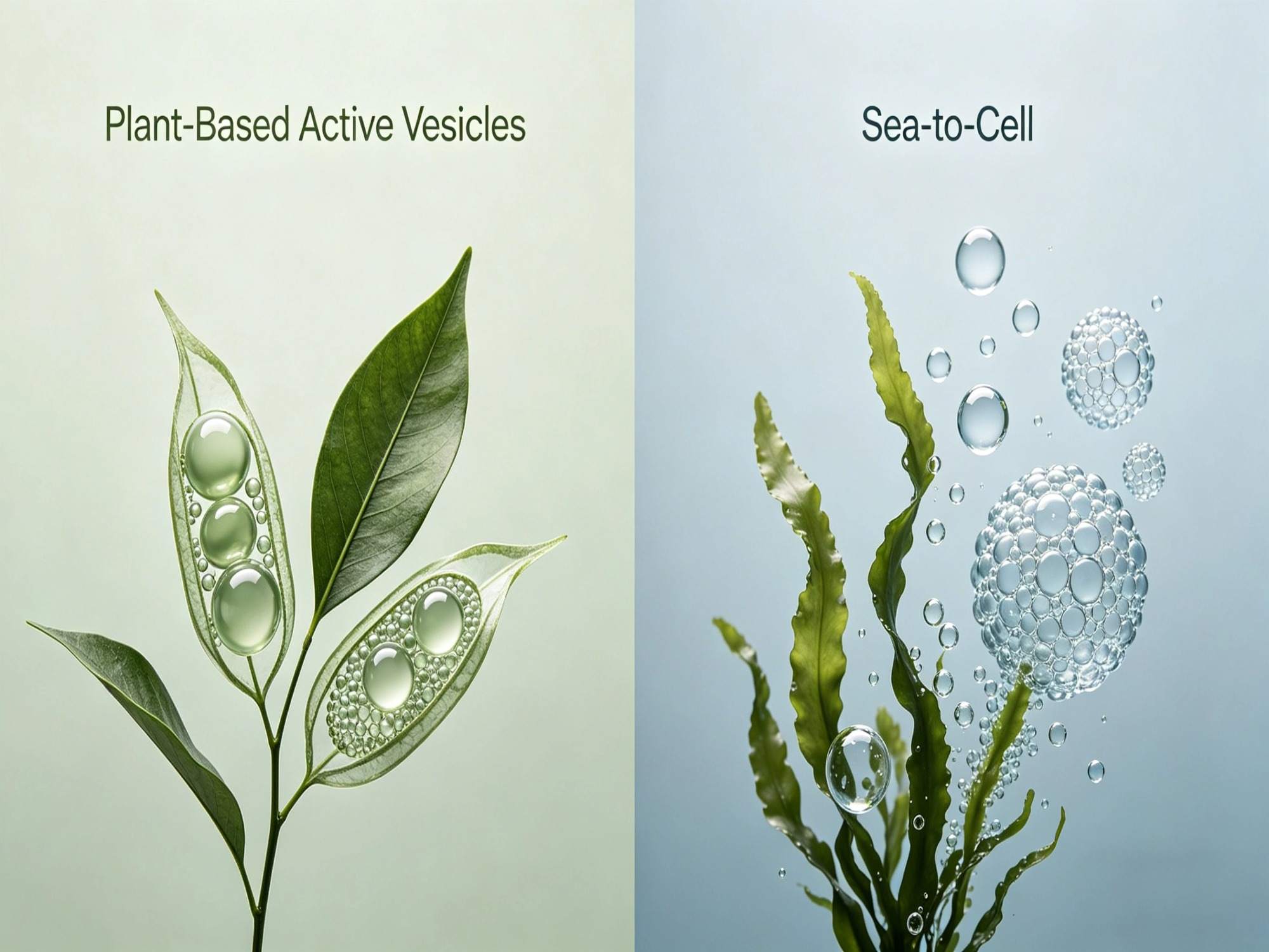 Cuidados com a pele inspirados em exossomos: vesículas ativas à base de plantas versus tendências "do mar à célula" – qual é a melhor escolha para sua marca?