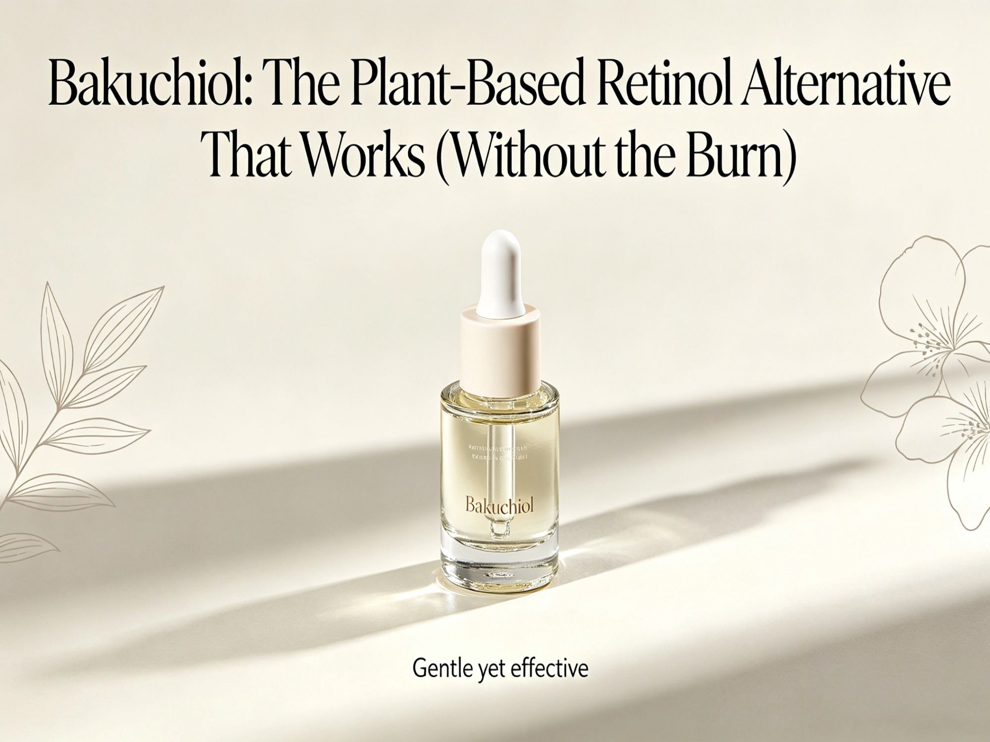 Bakuchiol: A alternativa vegetal ao retinol que funciona (sem causar ardência)